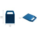 Patins de Nivellement VR (paquet de 4) Bleus