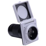 50A RV INLET WHITE