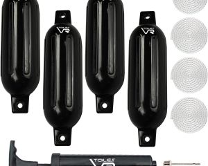 Défenses de Bateau Noirs 500G (paquet de 4)