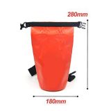 Sac Imperméable Rouge en vinyle 2L (Premiers soins)