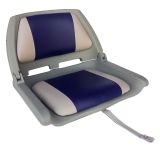 Siège de Bateau pliable coussiné Bleu