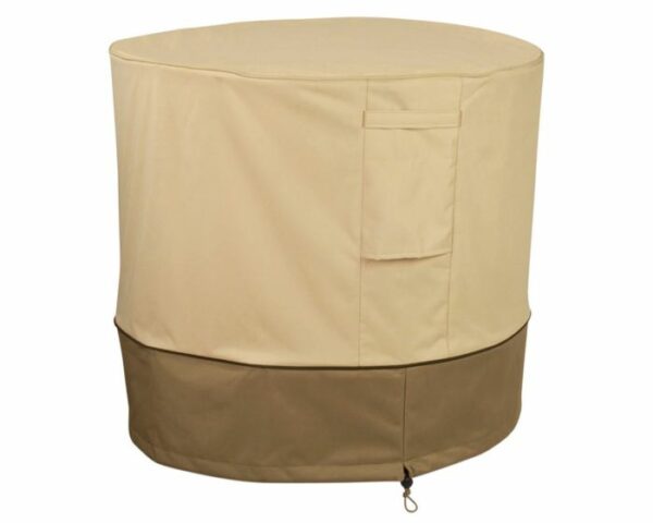 Housse pour Air-Climatisé / Chauffage rond beige
