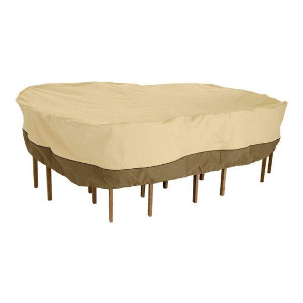 Housse pour Ensemble de Table et Chaises beige (Large)