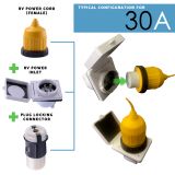 Inlet, Locking Connector and Cover Kit (30A)