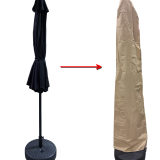 Housse de Parasol beige (8&prime;)