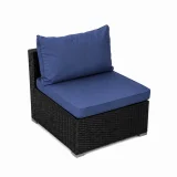 Section de siège modulaire en osier – Collection Lynn