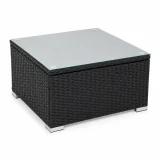 Table pour modulaire en osier – Collection Lynn