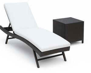 Chaise longue de Patio