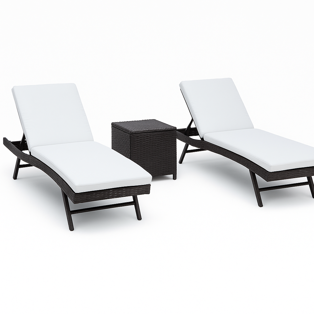 Chaise longue de Patio