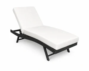 Chaise longue de Patio (coussin 3&Prime;)
