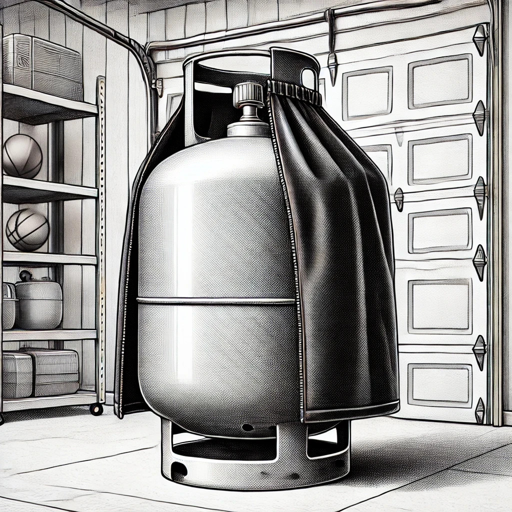 Entreposer les bonbonnes de propane d’un VR pour l’hiver